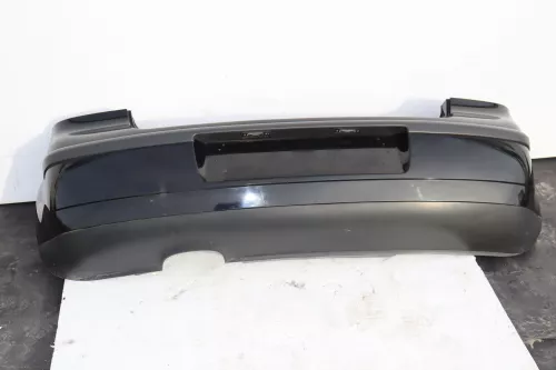 VW Polo 9N 9N3  Limousine Stoßstange hinten Heckstoßstange Stoßfänger schwarz (160095)