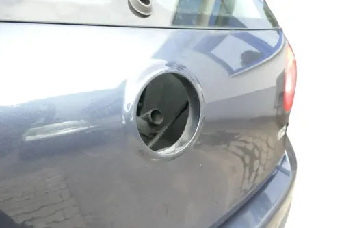 VW Golf 5 V Heckklappe hinten Kofferraumklappe + Scheibe grau LC5F blau (160123)