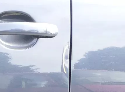 VW Golf 5 V 1K Tür vorne links Fahrertür 4/5-Türer blau grau LC5F TÜRBLATT (160127)