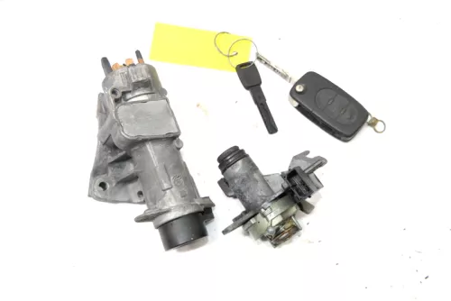 Audi A4 B6 8E Schloßsystem 1x Schlüssel Schloß Zündschloß Heckschl 