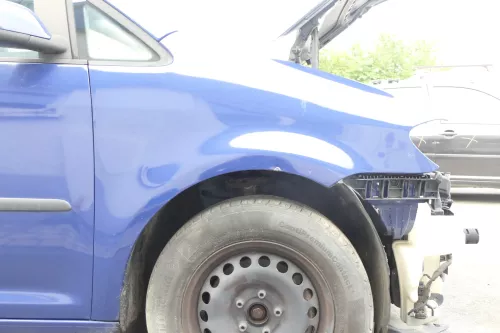 VW Touran 1T Kotflügel vorne rechts blau LL5M Facelift 1T0821022B ca.2007-2010