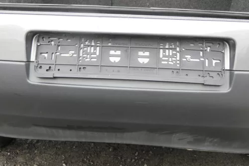 VW Golf 5 1K Limousine Stoßstange hinten Heckstoßstange grau LA7T united (160308)