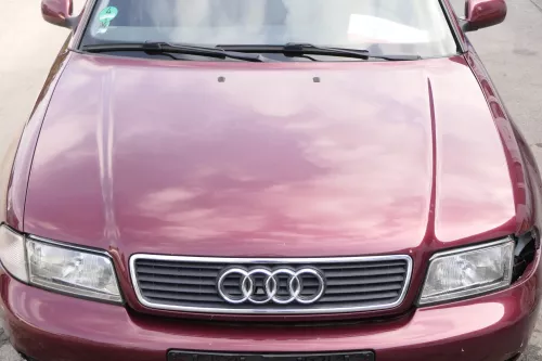Audi A4 B5 Motorhaube Haube Klappe vorne rot braun LZ3L bis ca. Bj. 1999