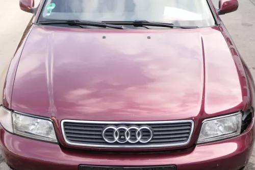 Audi A4 B5 Motorhaube Haube Klappe vorne rot braun LZ3L bis ca. Bj. 1999