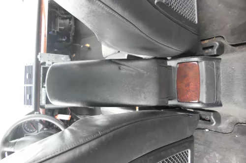 Audi A4 B7 8E Mittelarmlehne Armlehne original Leder soul schwarz - Griff defekt (160423)