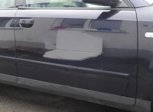 Audi A4 B6 8E nur Türblatt Tür vorne rechts Beifahrertür blau LZ5L Kombi+Limo v