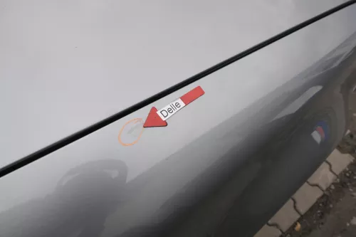 VW Passat 3BG Kotflügel original vorne rechts LD7W Blinkerloch  (160472)