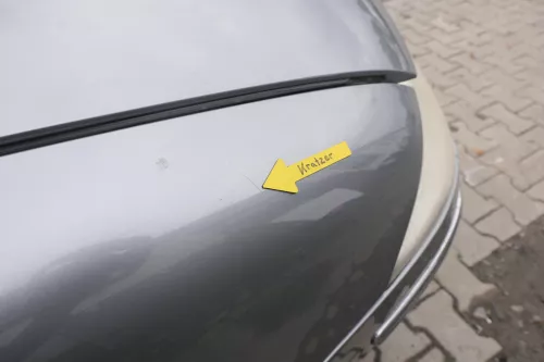 VW Passat 3BG Kotflügel original vorne rechts LD7W Blinkerloch  (160472)