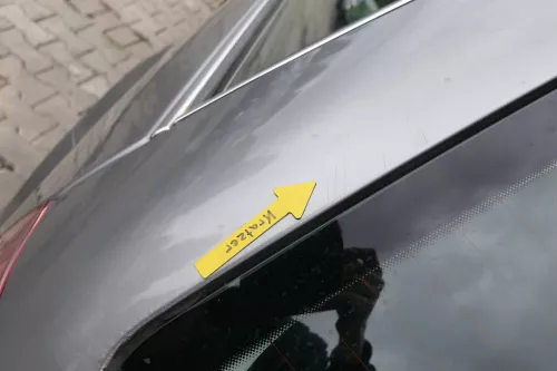 VW Passat 3BG Kombi Variant Heckklappe Klappe Kofferraumklappe grau LD7W (160476)