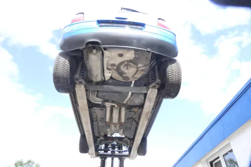 VW Polo 9N 9N3 A2 Ibiza 6L Fox Feder Federn hinten links und rechts 6Q0511115AG