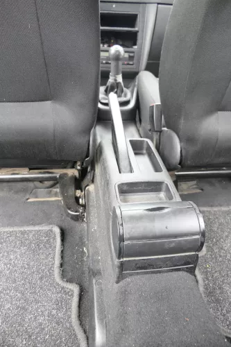 VW Golf 4 Bora Mitteltunnel Aschenbecher hinten Verkleidung schwarz  (160608)