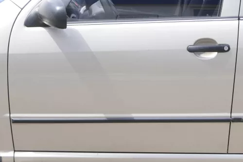Skoda Fabia 6Y Kombi + Limousine Tür vorne links Fahrertür gelb gold beige LF8F (160660)