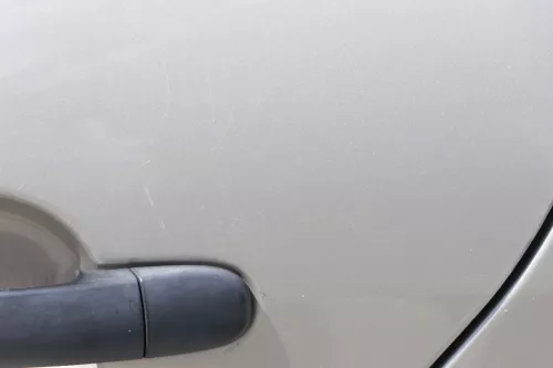 Skoda Fabia 6Y Combi Variant Kombi Tür hinten links gelb gold beige LF8F Ohne (160662)