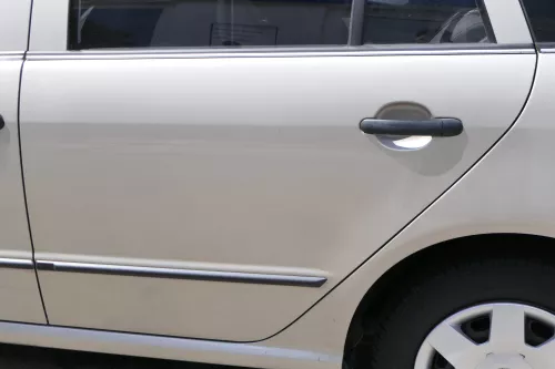 Skoda Fabia 6Y Combi Variant Kombi Tür hinten links gelb gold beige LF8F Ohne (160662)