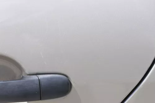 Skoda Fabia 6Y Combi Variant Kombi Tür hinten links gelb gold beige LF8F Ohne (160662)