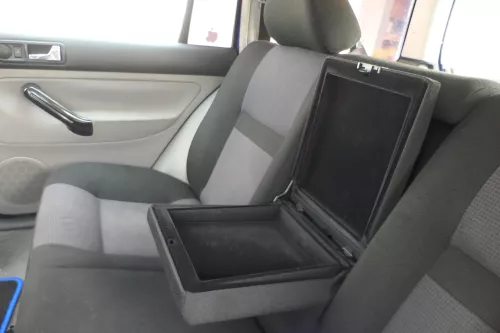 VW Golf 4 Bora Variant Kombi Sitz Rückbank Rücksitzbank Sitzfläche hinten Sitze (160915)
