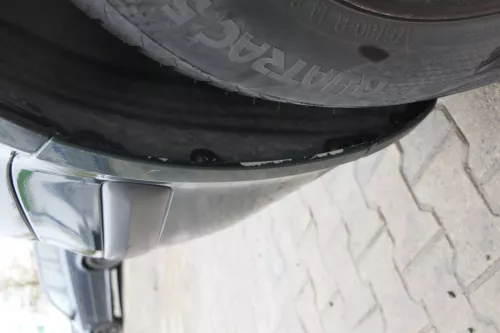 VW Golf 4 1J Stoßstange vorne Stoßfänger vorn grün LC6M Frontstoßstange (161056)