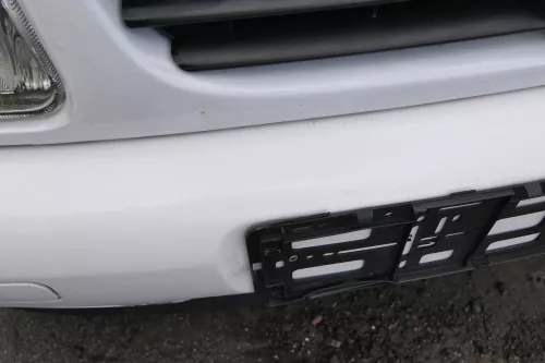 VW Polo 6N Stoßstange vorne breite Styling XXL Frontstoßstange weiß LB9A (161252)