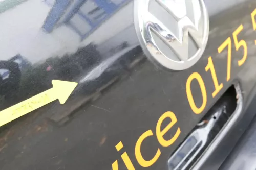 Polo 6N2 Heckklappe Klappe hinten Kofferraumklappe schwarz LC9Z- ohne Anbauteile (161271)