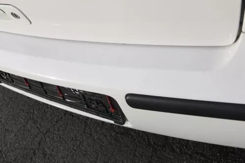 VW Polo 6N2 Stoßstange hinten Heckstoßstange Stoßfänger weiß LB9A (161333)