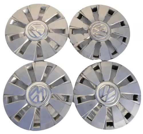 original 4 Stück VW Up Radkappe Radzierkappe 14 Zoll 1S0601147G - Bilder!