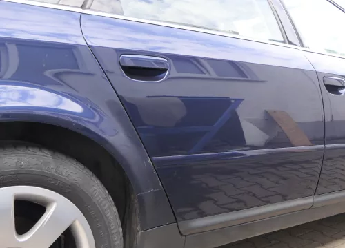 Audi A6 4B C5 Tür Türblatt hinten rechts blau LZ5T (161369)