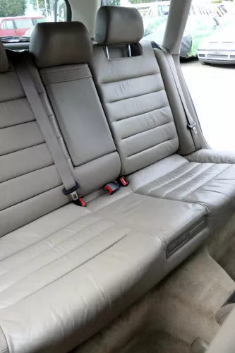 Audi A6 4B Kombi Avant Rückbank Rücksitzbank Sitz Rücksitz melange nappa Leder (161388)
