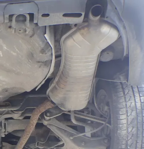 Audi A6 4B Quattro Auspuff Endschalldämpfer hinten rechts 4B0253609P ALF ARJ AGA