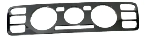 VW Up Mittelkonsole Verkleidung um Heizungsbedienteil Dekor 1S0820075A schwarz