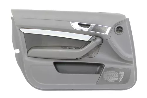 1x Audi A6 4F Türverkleidung Verkleidung Tür vorne links schwarz (161461)