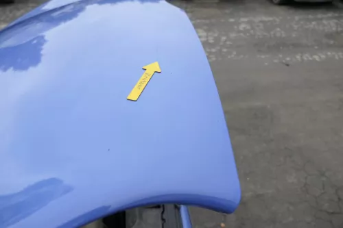 VW Lupo Motorhaube KLappe vorne blau LR5A (161463)