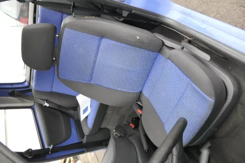 Seat Arosa Lupo Sitz vorne links Fahrersitz Höhenverstellung blau schwarz (161470)