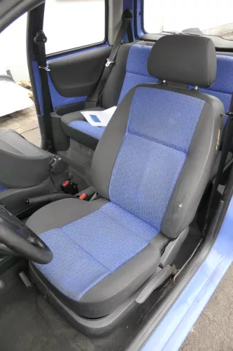 Seat Arosa Lupo Sitz vorne links Fahrersitz Höhenverstellung blau schwarz (161470)
