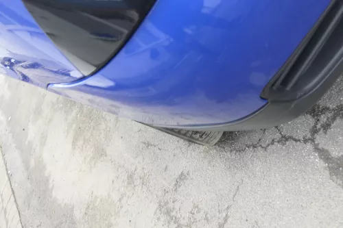 VW Lupo 6x Stoßstange vorne Frontstoßstange Stoßfänger blau LW5Z jazzblue (161473)