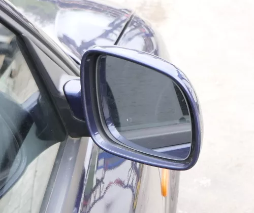 VW Passat 3B 3BG elektrischer Spiegel Außenspiegel rechts mit Glas blau LN5Y (161538)
