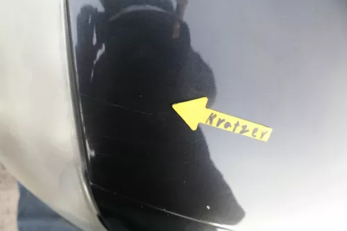 Audi A6 4B Motorhaube Klappe vorn (bis ca. Ende 2001) schwarz LZ9W (161549)