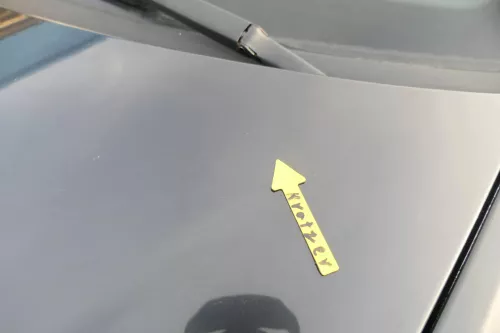 Audi A6 4B Motorhaube Klappe vorn (bis ca. Ende 2001) schwarz LZ9W (161549)