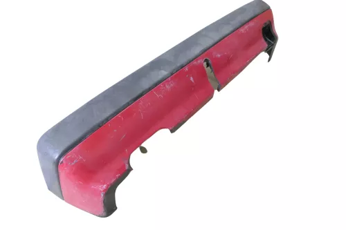 VW Golf 2 Stoßstange hinten Heckstoßstange Stoßfänger rot Träger Pralldämpfer