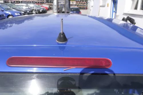 VW Lupo 6X Heckklappe Klappe Kofferraumklappe Scheibe blau LW5Z ohneAnbautei (161821)