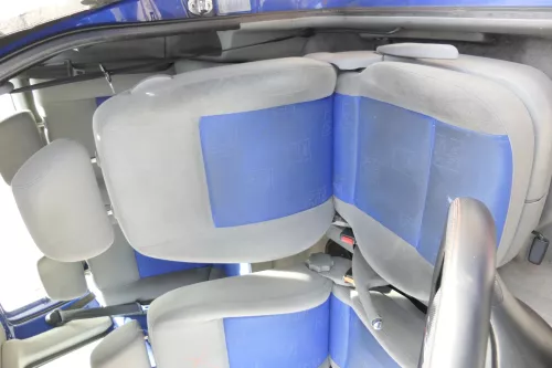 Seat Arosa Lupo Sitz vorne links Fahrersitz Höhenverstellung blau grau (161825)