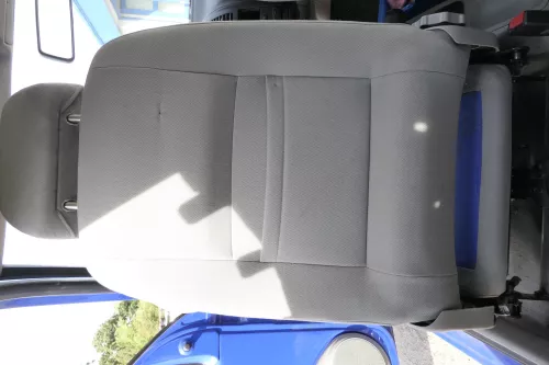 Seat Arosa Lupo Sitz vorne links Fahrersitz Höhenverstellung blau grau (161825)