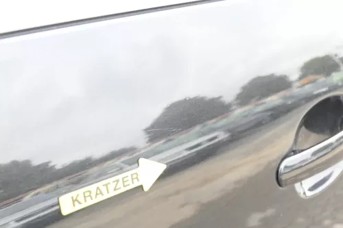 VW Passat 3B 3BG Kombi Variant Tür hinten links schwarz LC9Z magic chrom (162015)