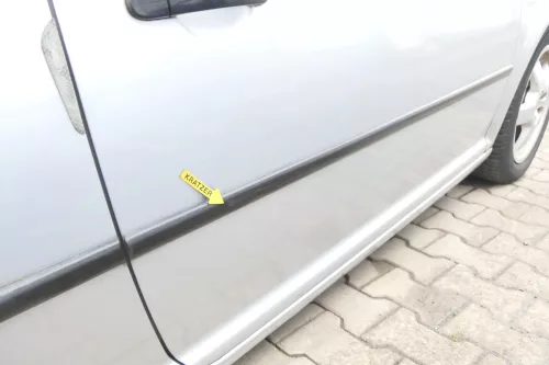 VW Golf 4 Tür vorne rechts Beifahrertür 2/3-Türer LA7W silber grau ohnAnbauteile (162035)