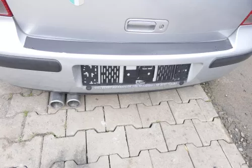 VW Golf 4 Limousine Stoßstange hinten Heckstoßstange Stoßfänger silber grau LA7W (162040)