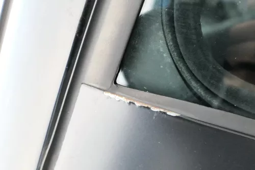 VW Lupo Seat Arosa Tür vorne rechts Beifahrertür schwarz L041 (mechanischerFenst (162082)
