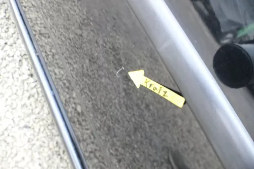 VW Lupo Seat Arosa Tür vorne links Fahrertür schwarz L041 (für elektr.Fensterhe (162083)
