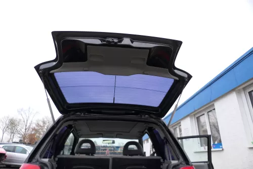VW Lupo 6X Heckklappe Klappe Kofferraumklappe Scheibe schwarz L041 ohneAnbautei (162084)