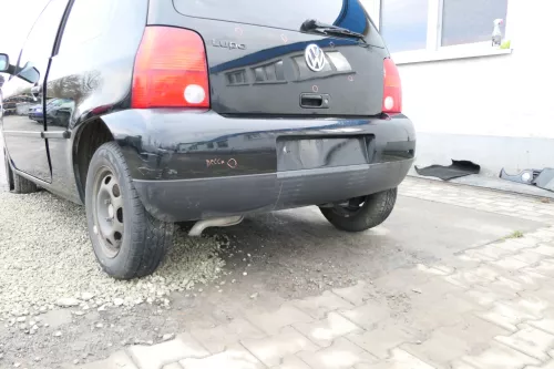 VW Lupo Stoßstange hinten Heckstoßstange Stoßfänger schwaz L041 v (162087)