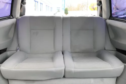 VW Lupo Seat Arosa Sitz Rückbank Sitzfläche Sitze für Kopfstützen grau (162091)