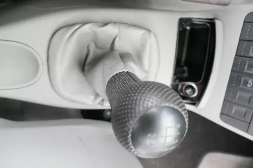 VW Lupo Polo 6N Schaltknauf Schaltsack Schaltung Schaltknüppel grau (162093)
